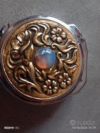 Accendino vintage Zenith rotondo donna
