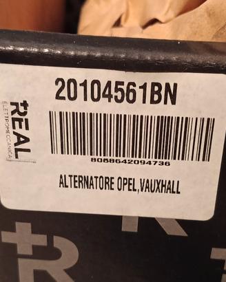 alternatore gruppo fiat , opel ecc.