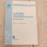 Libro La retorica fra scienza e professione legale