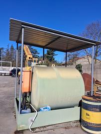 cisterna per gasolio con erogatore