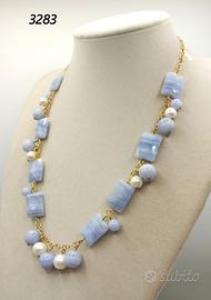 Collana Calcedonio