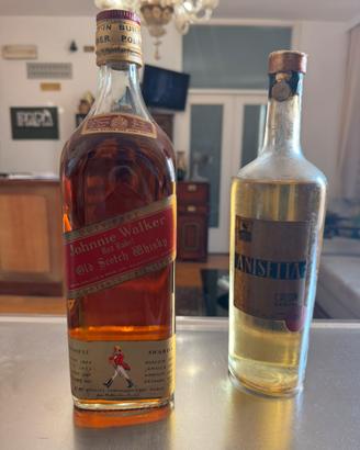 Lotto whisky,anisetta,mignon miste liquori