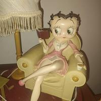rara lampada" Betty boop originale" modernariato 