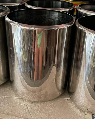 Carapine per gelato in acciaio