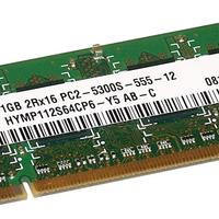 Memoria ram 1 GB Hyynix per pc portatile