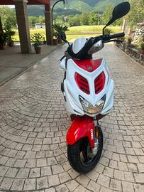 Yamaha Aerox 50 due tempi