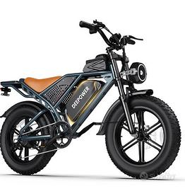 DEEPOWER QS7 Bicicletta Elettrica