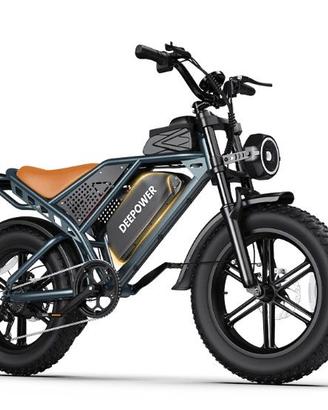DEEPOWER QS7 Bicicletta Elettrica