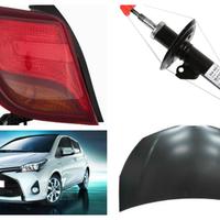 Toyota Yaris frontale paraurti cofano airbag 14>17