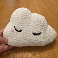 Peluche nuvoletta fatto a mano
