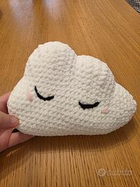 Peluche nuvoletta fatto a mano