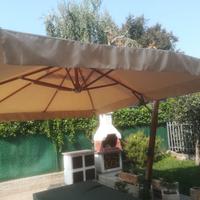 Ombrello con palo laterale 4x3 prezzo trattabile