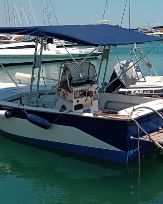 Gozzo semiplanante 7 metri