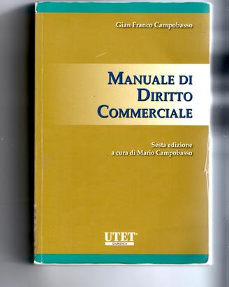 Manuale di diritto commerciale,Campobasso