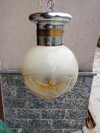 lampadario a sospensione Mazzega murano