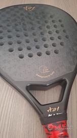 Pala racchetta padel T91 carbonio