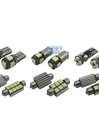 KIT 11 LAMPADE LED INTERNE PER ALFA ROMEO 156 98-0
