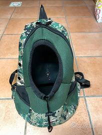 Zaino trasportino per cani