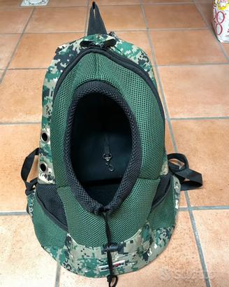 Zaino trasportino per cani
