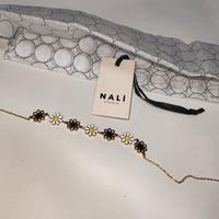 collana NALI margherite bianche placcato oro 14 KT
