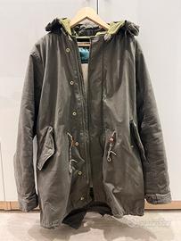 Giubbotto parka Scotch & Soda verde militare