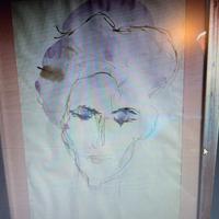 Ernesto Treccani litografia ritratto donna