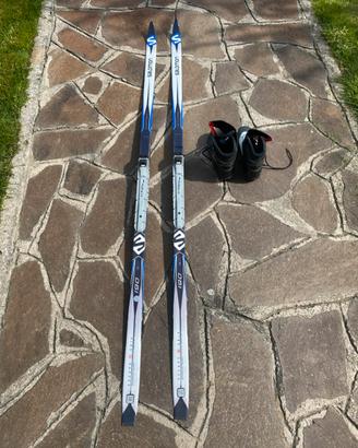 Sci da fondo Salomon Escape 5 grip con scarponi 40