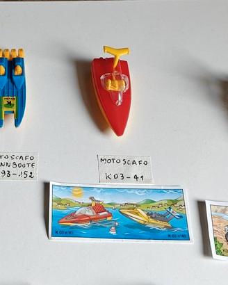 “Mezzi Navali” Kinder Sorpresa anni ‘90