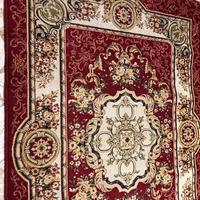 Tappeto persiano bordeaux e panna 1,80 x 1,20 m