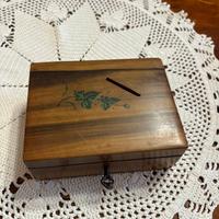 Antivo salvadanaio iintarsiato anni 60/70’vintage