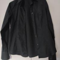 Camicia nera donna Sasch 