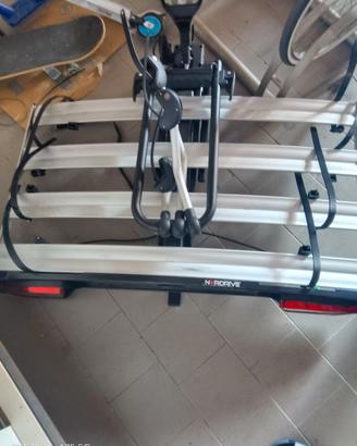 Porta bici gancio traino