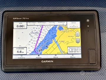 Garmin GPSmap 721 xs, touch, con cartografia