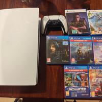 PS5 disco con giochi