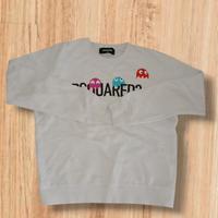 felpa bianca Dsquared2 originale taglia M uomo 