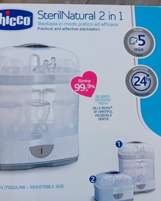 Set neonato sterizzatore.scaldabiberon