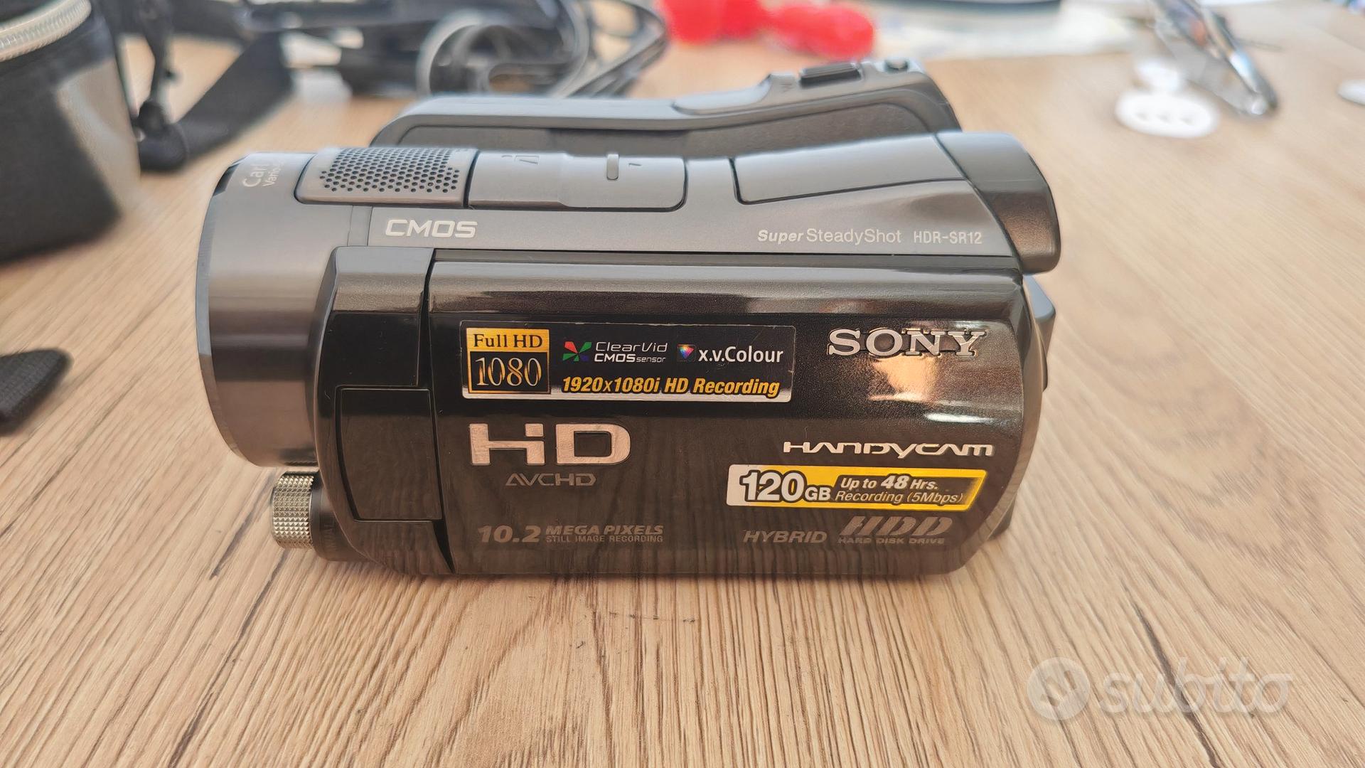 動作ok　ナイトショットok SONY　Handycam HDR-SR12 Sony handycam HDR SR12 - Fotografia In vendita a Pescara