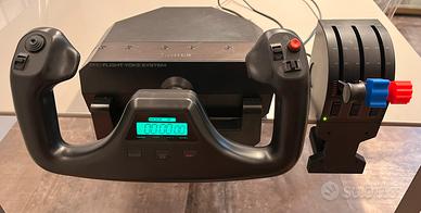 Saitek pro flight yoke system