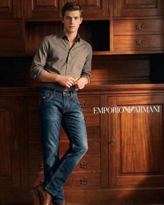 Jeans Uomo Emporio Armani Vintage Denim IT 50