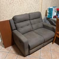 Divano 2 posti reclinabile
