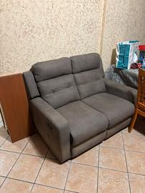 Divano 2 posti reclinabile
