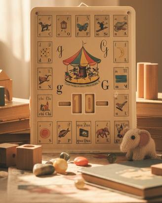 calendario perpetuo "forme" cameretta arredo