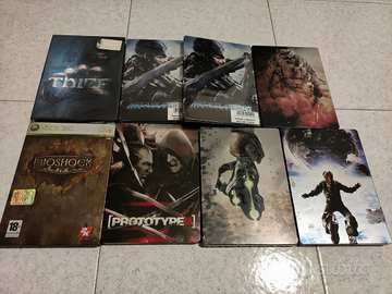 Steelbook steelbox videogiochi da collezione