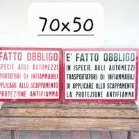 cartelli vintage officina 