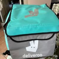 Zaino termico Deliveroo + borsa termica rider