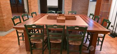 tavolo taverna 220 x 220