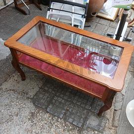 TAVOLINO BACHECA VETRI MOLATI