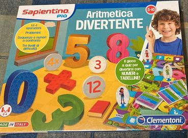 GIOCO IN SCATOLA ARITMETICA DIVERTENTE