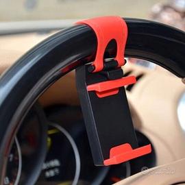 Supporto cellulare x volante auto e manubrio bici