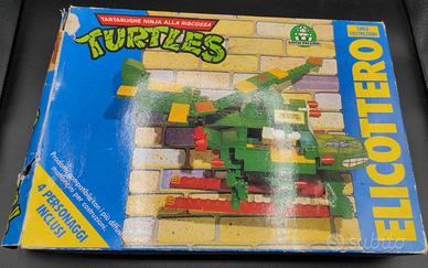 Tartarughe ninja Turtles costruzioni vintage